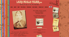 Desktop Screenshot of laura-ingalls-wilder.com