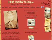 Tablet Screenshot of laura-ingalls-wilder.com